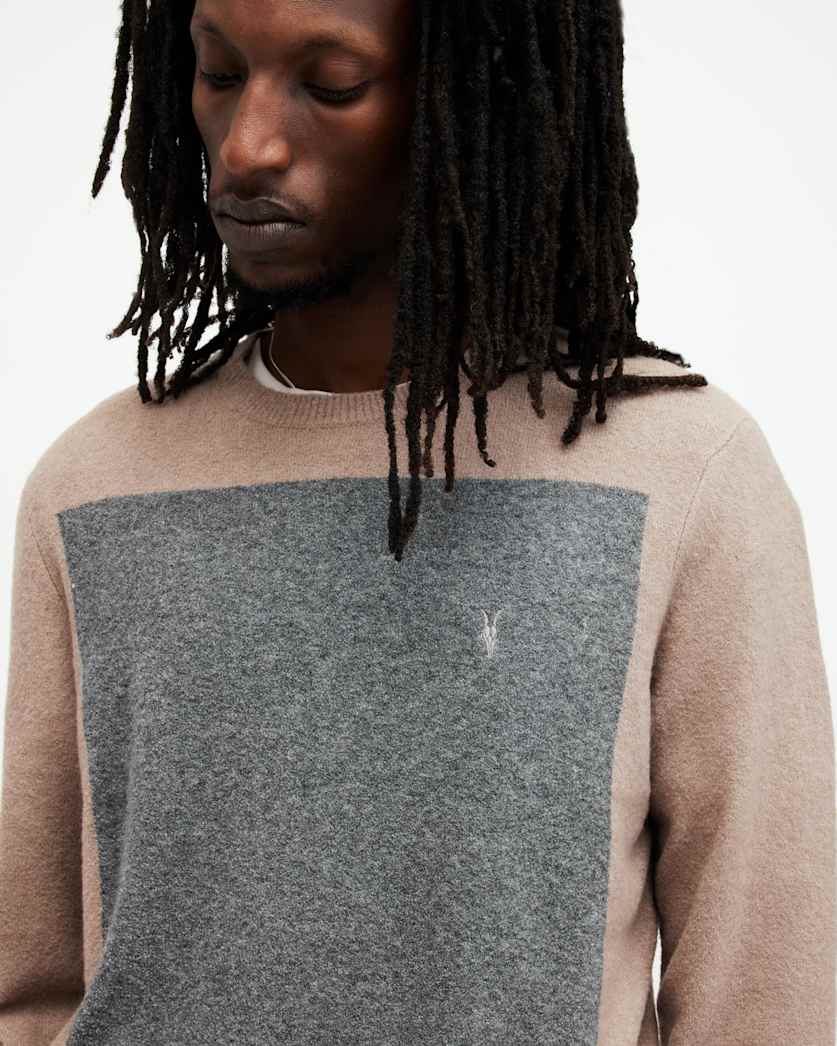 Lobke Knitted Ramskull Crew Neck Jumper