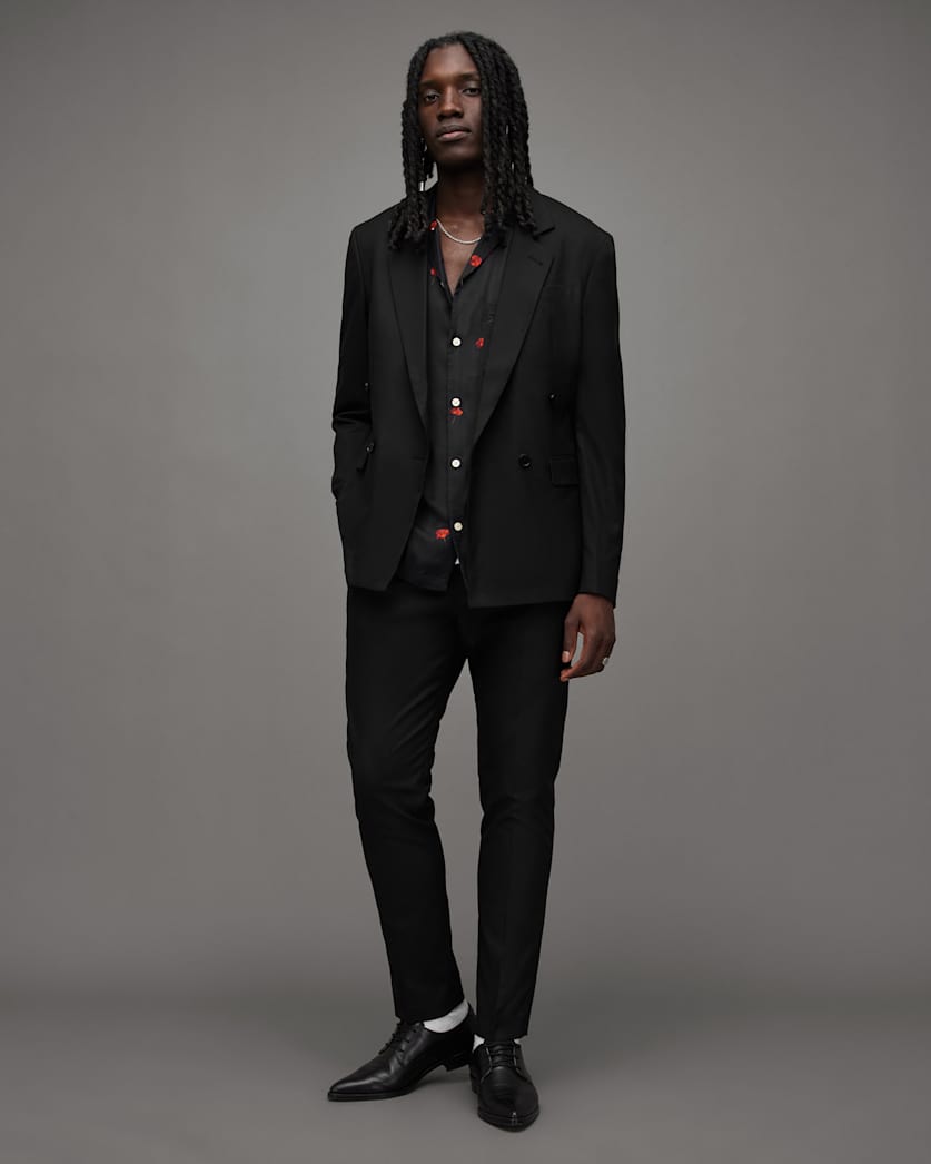 Evar Skinny Fit Tailored Trousers