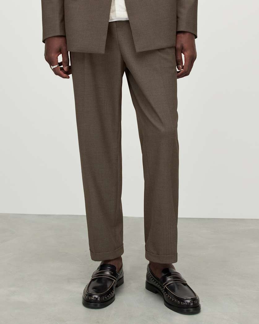 Dante Cropped Relaxed Fit Trousers