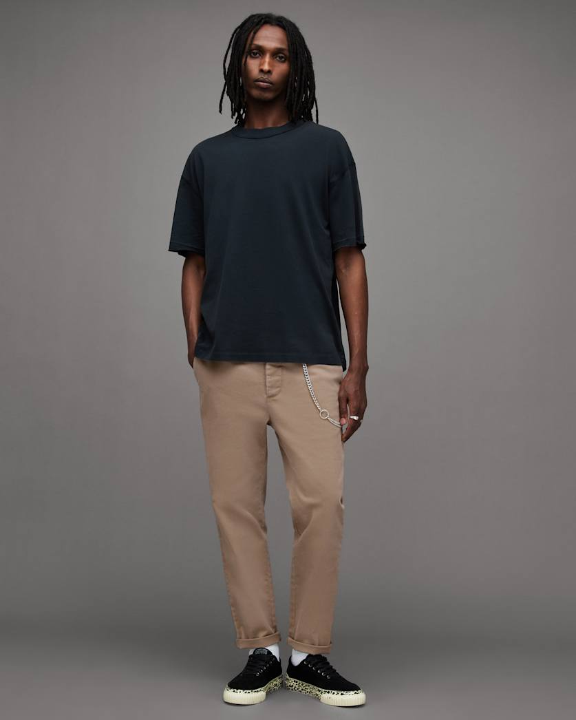 Walde Mid-Rise Skinny Chino Trousers