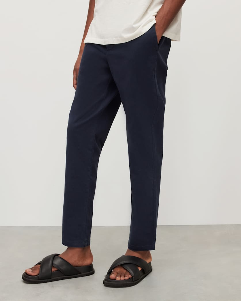 Walde Mid-Rise Skinny Chino Trousers