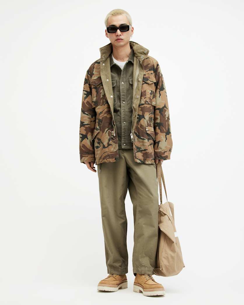 Buck Wide Tapered Fit Trousers