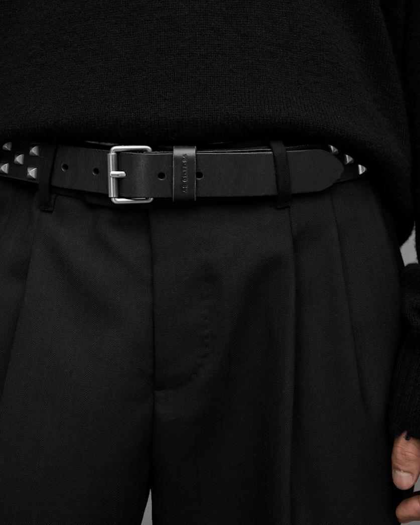 Ashby Studded Leather Belt