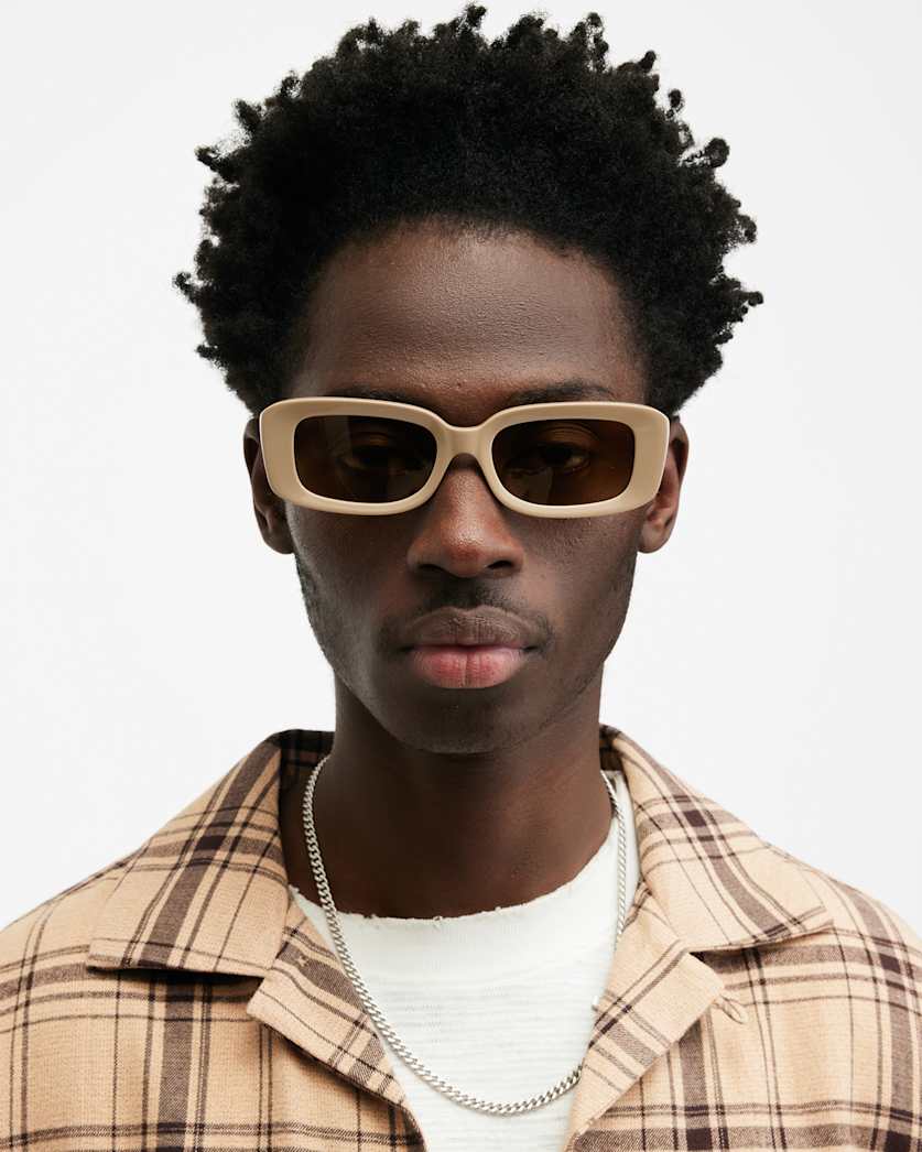Sonic Rectangular Shaped Sunglasses