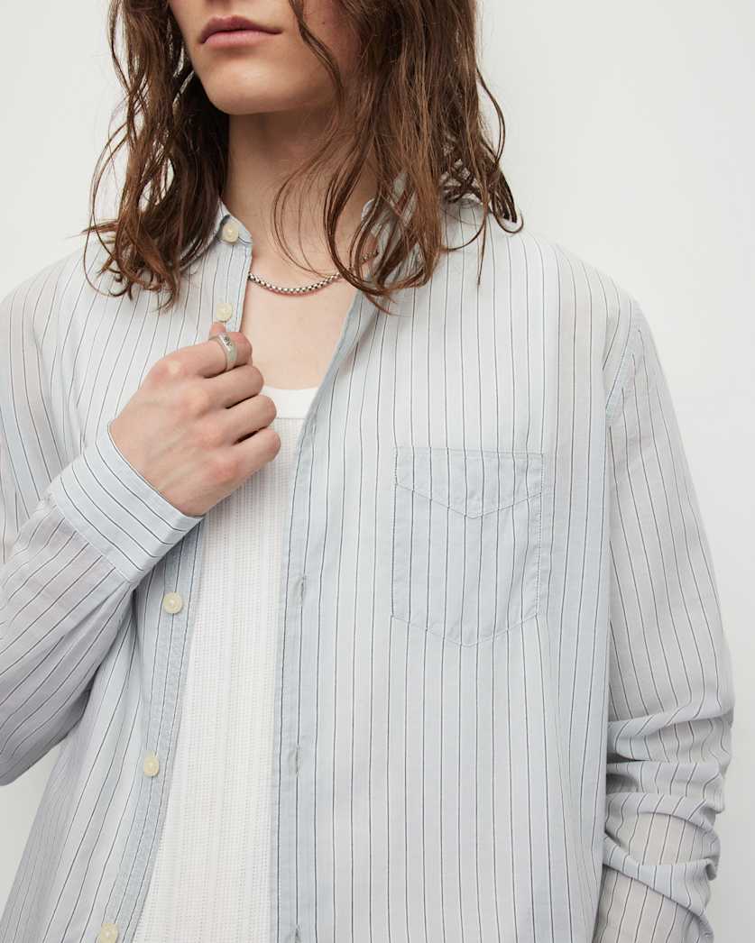 Formentera Striped Relaxed Shirt