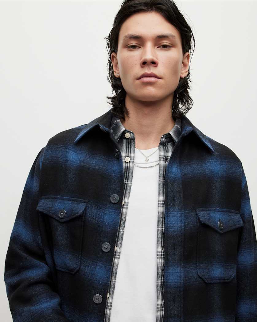 Rotation Checked Overshirt