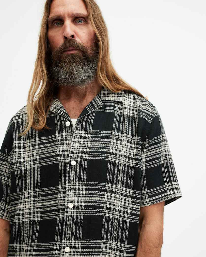 Padres Checked Relaxed Fit Shirt