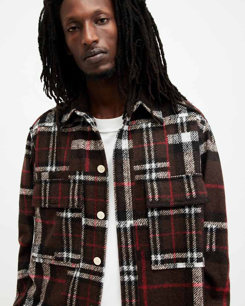 Redwood Checked Oversized Shirt