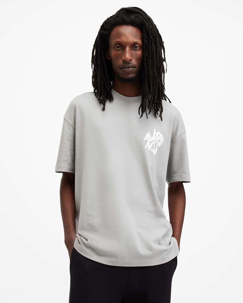 Orlando Logo Print Oversized T-Shirt