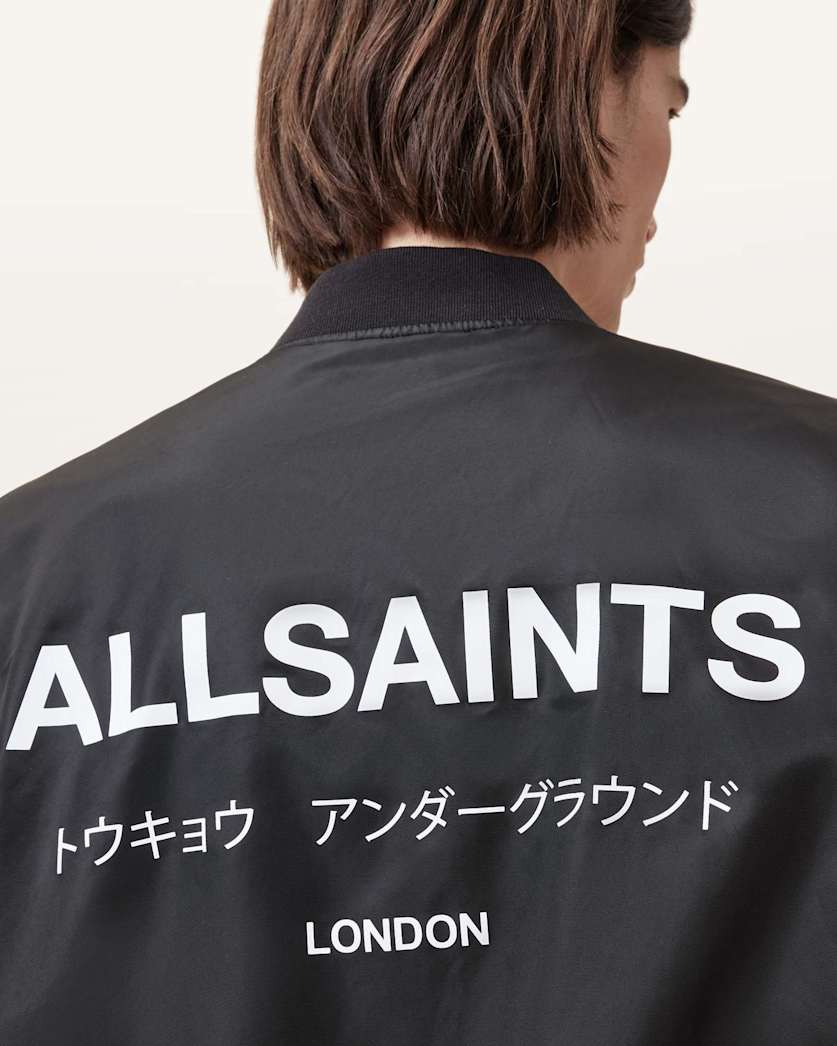 Underground Relaxed Fit Bomber Jacket