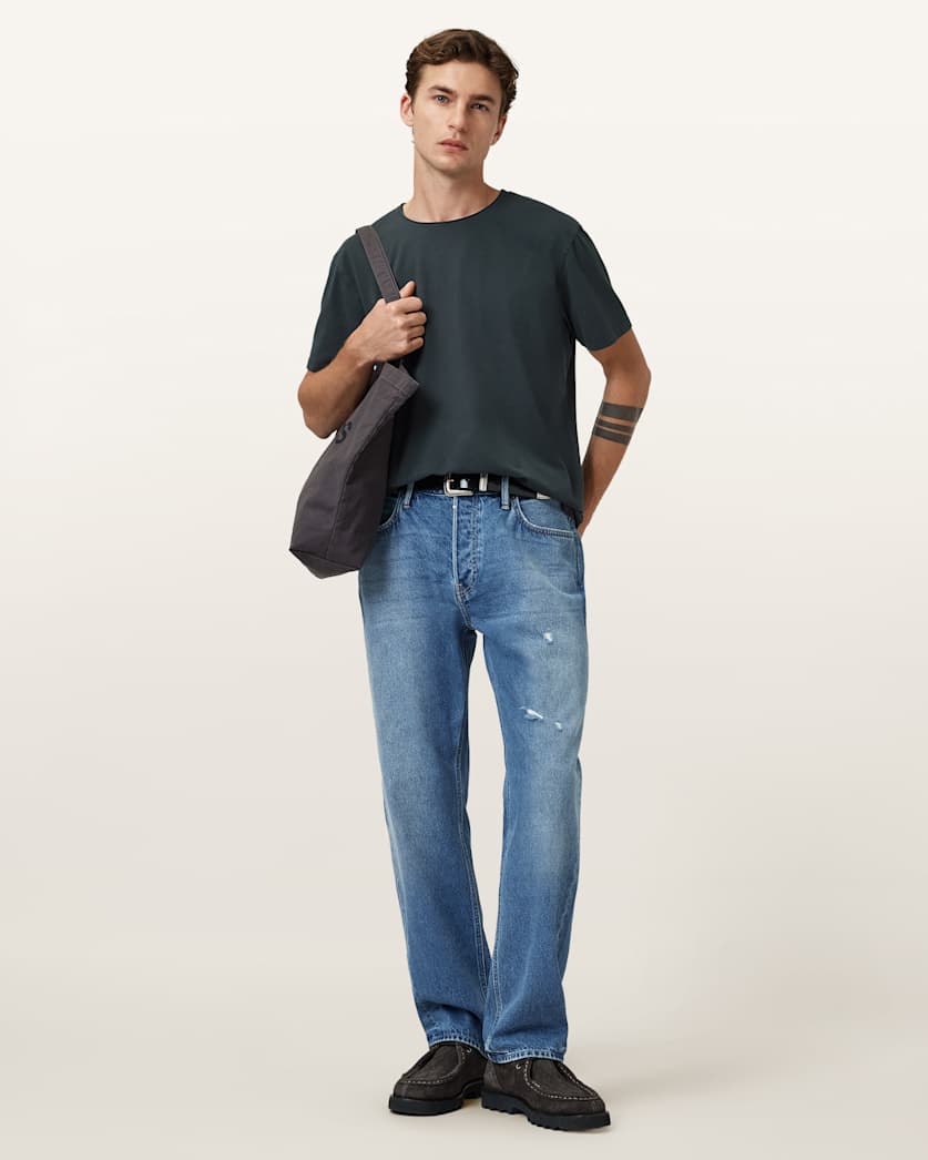 Bodega Crew Neck Raw Edge T-Shirt