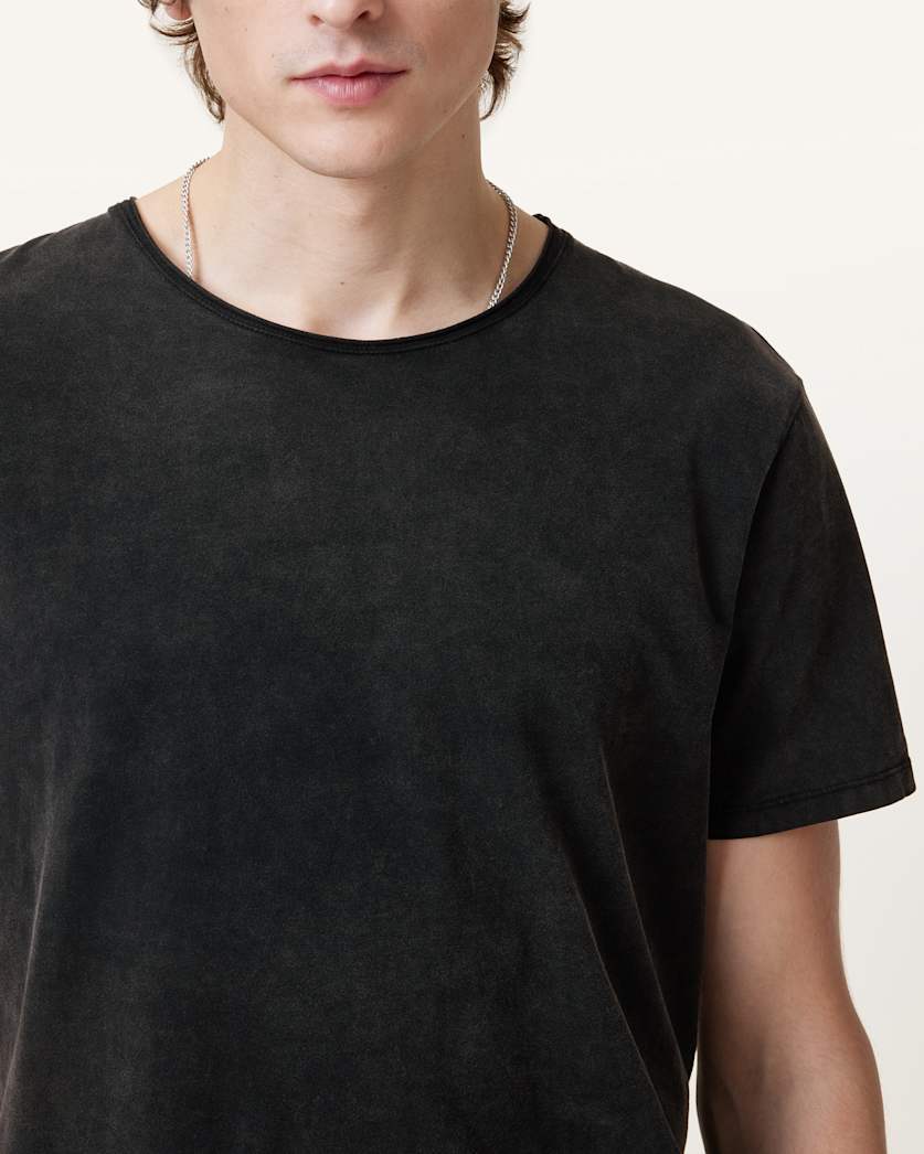 Bodega Crew Neck Raw Edge T-Shirt