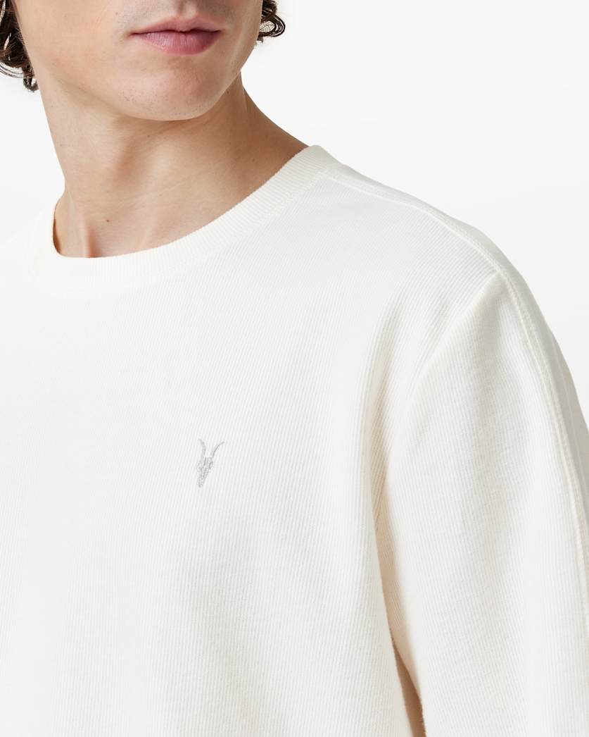 Rowe Long Sleeve Waffle Ramskull T-Shirt