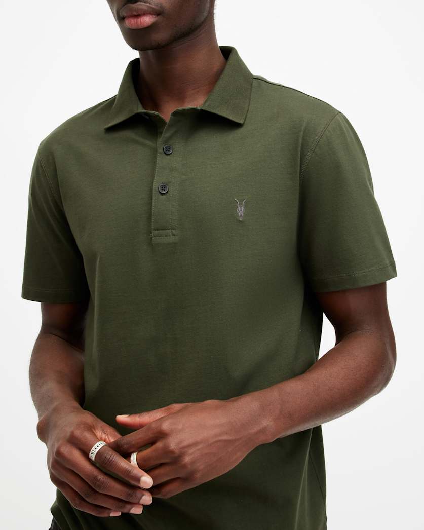 Reid Slim Fit Ramskull Polo Shirt