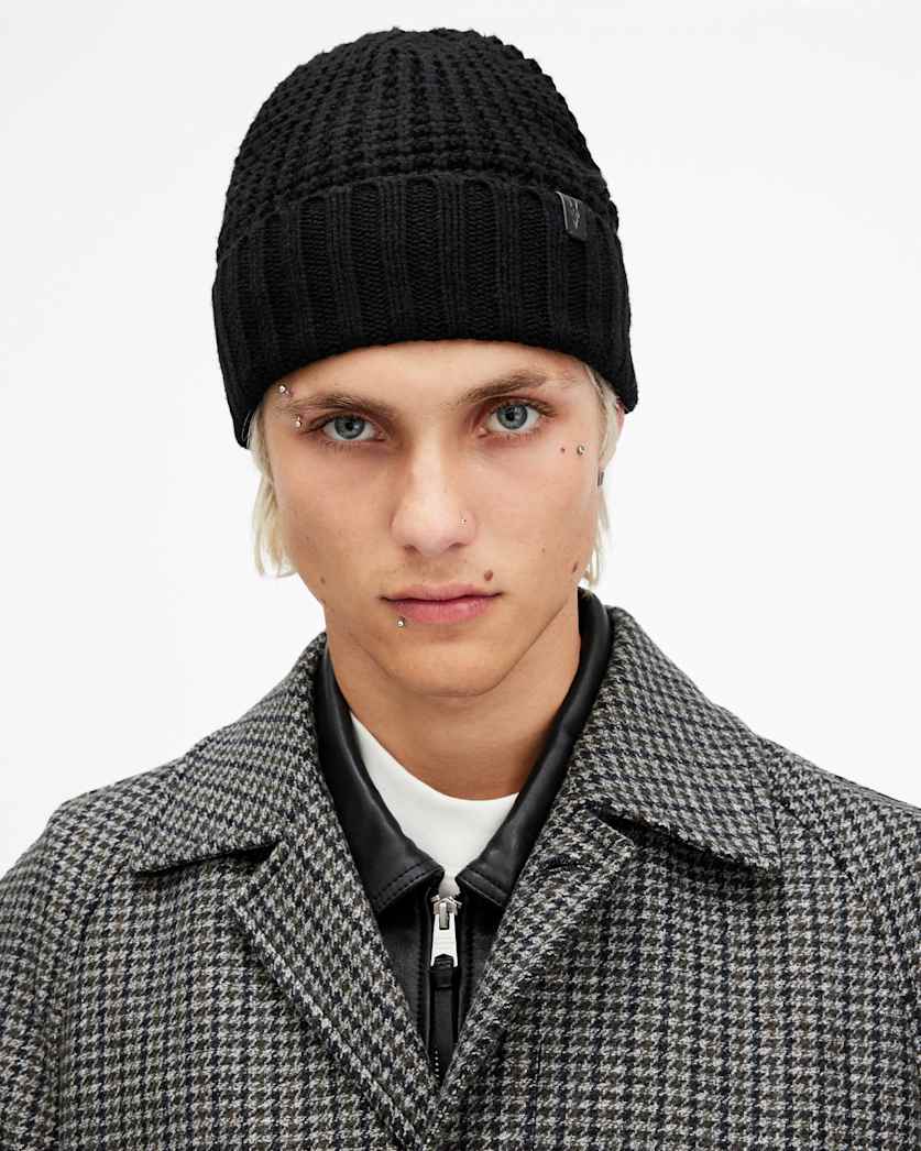 Nevada Ribbed Wool Blend Beanie