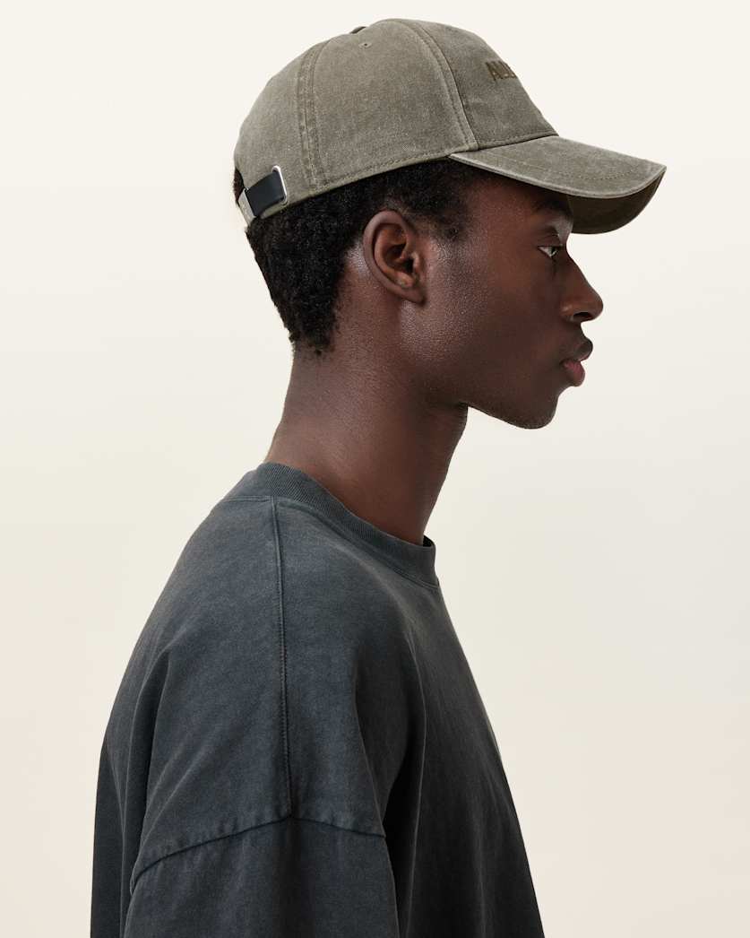 Underground Logo Print Baseball Cap