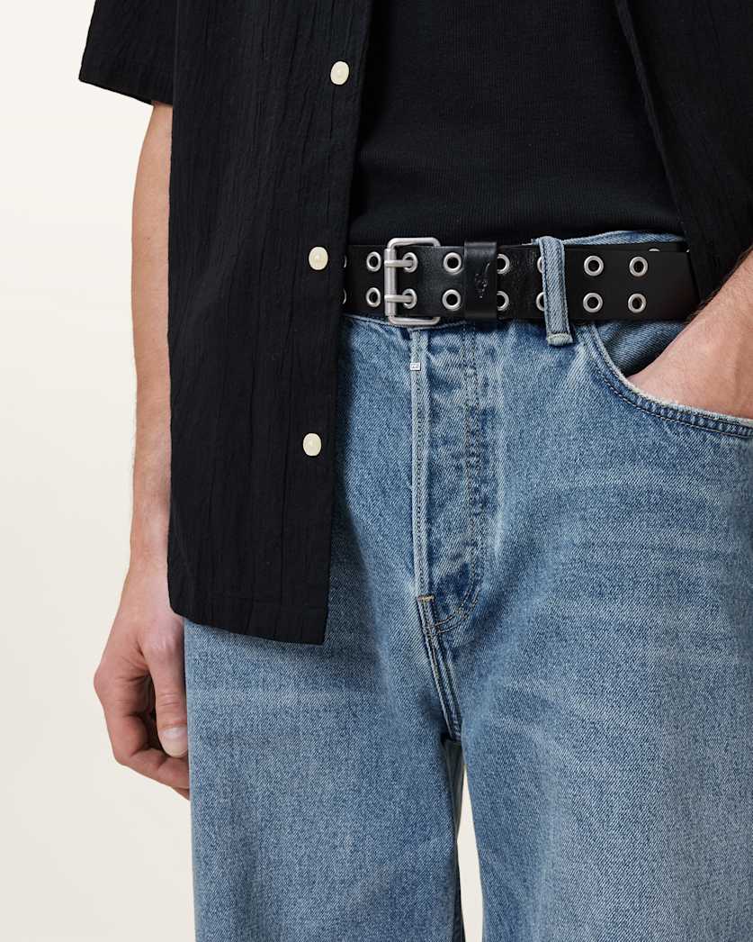 Sturge Leather Eyelet Belt