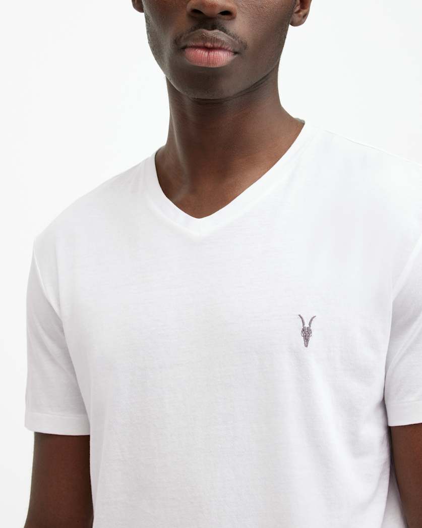 Tonic V-Neck Slim Fit Ramskull T-Shirt
