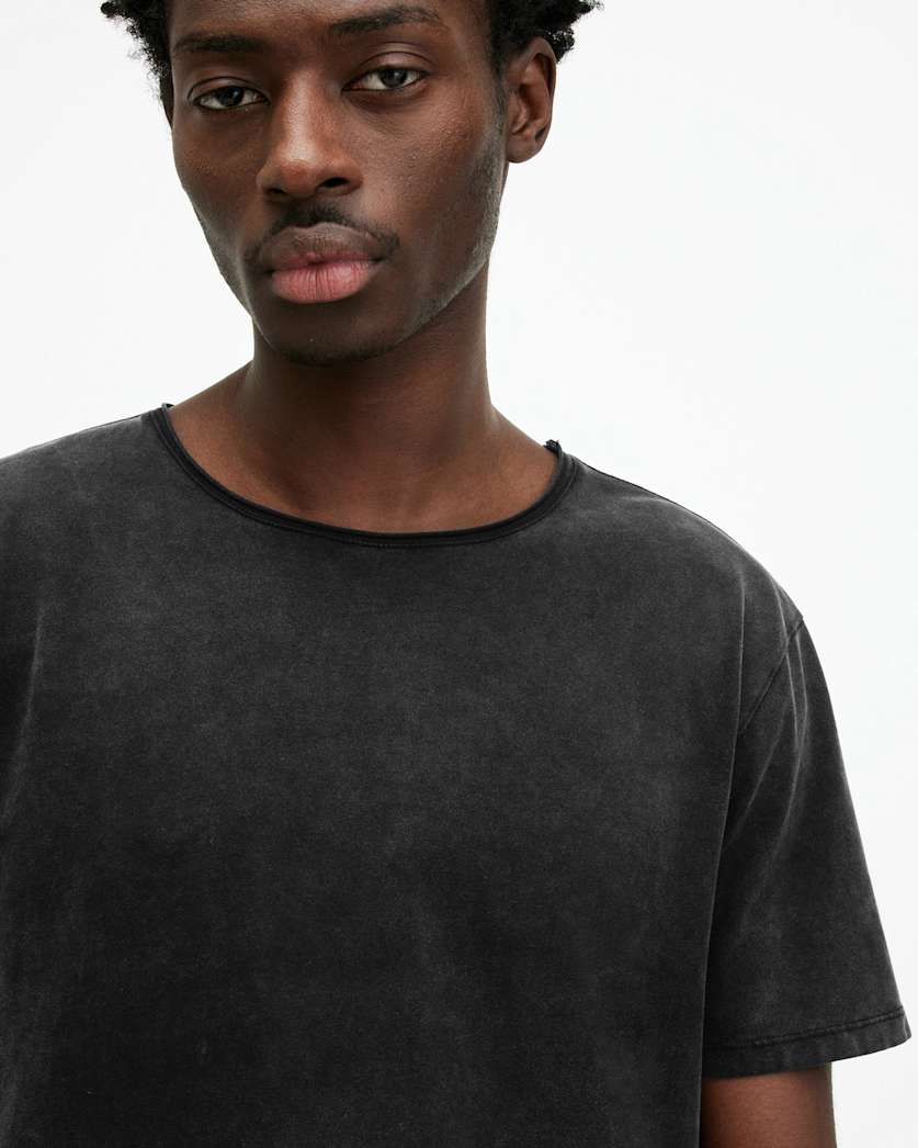 Bodega Crew Neck Raw Edge T-Shirt