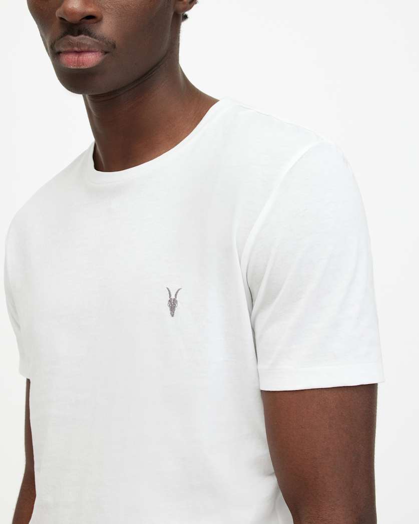 Tonic Crew Neck Slim Ramskull T-Shirt