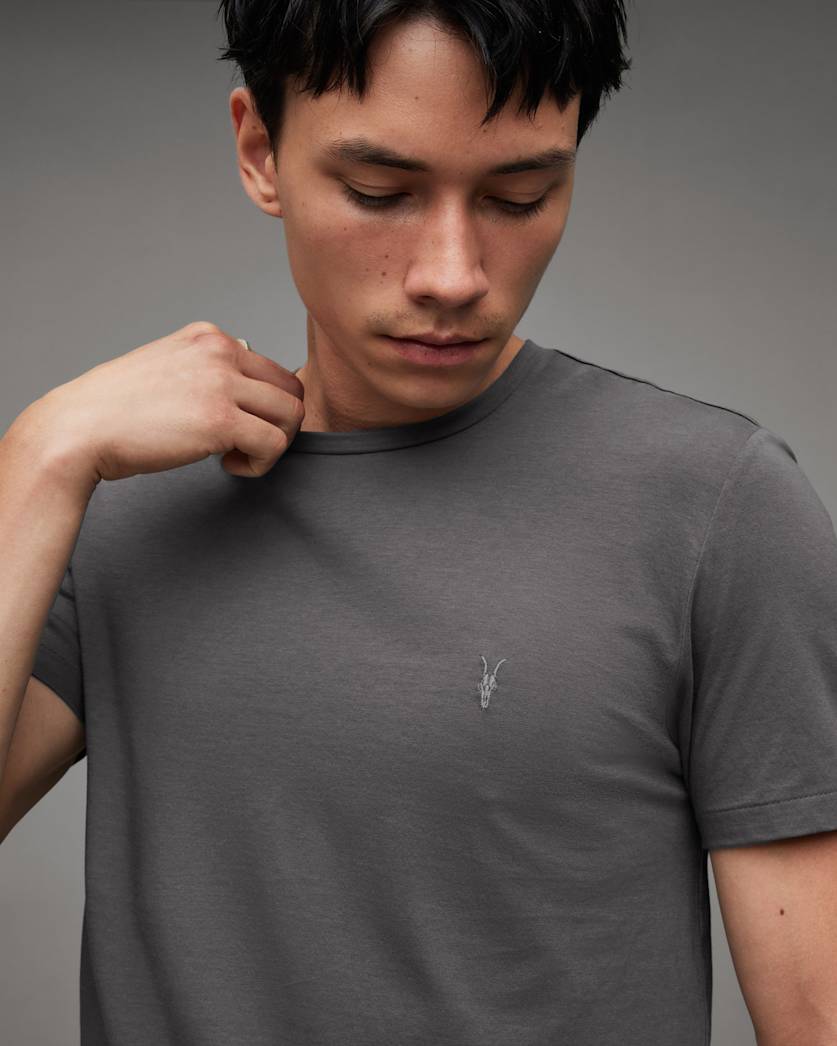Tonic Crew Neck Slim Ramskull T-Shirt
