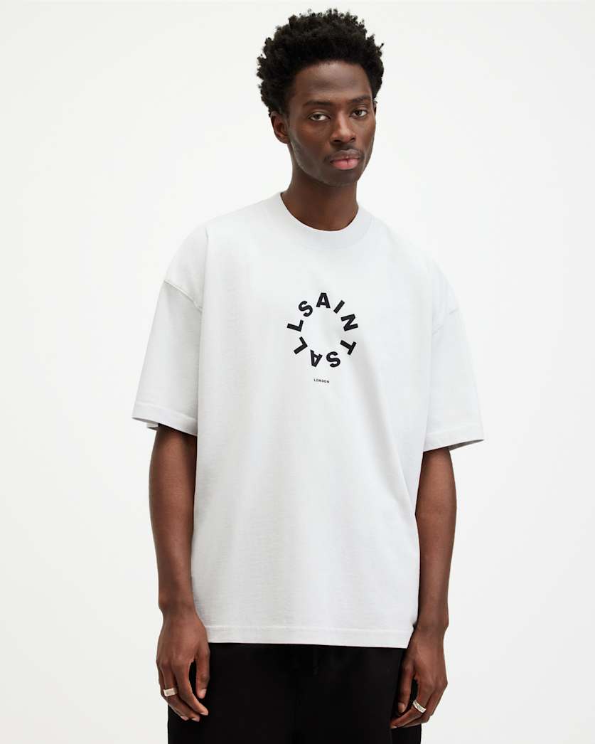 Tierra Oversized Crew Neck Logo T-Shirt