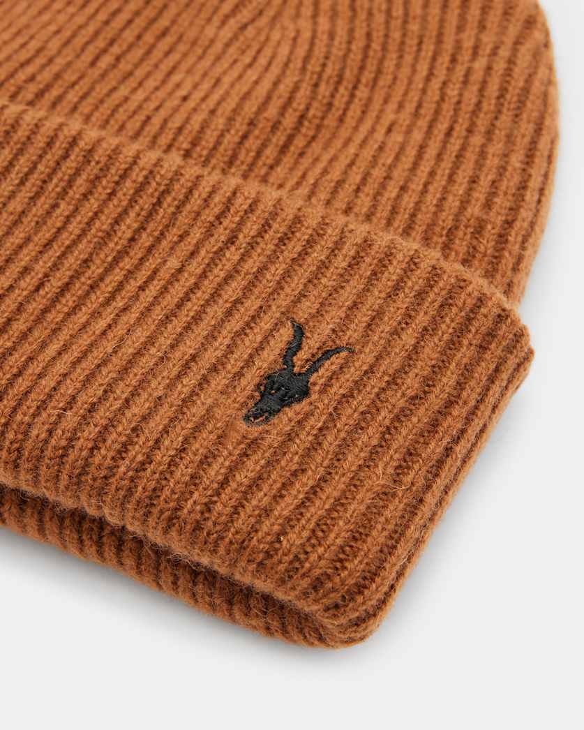Bailey Wool Ramskull Embroidered Beanie