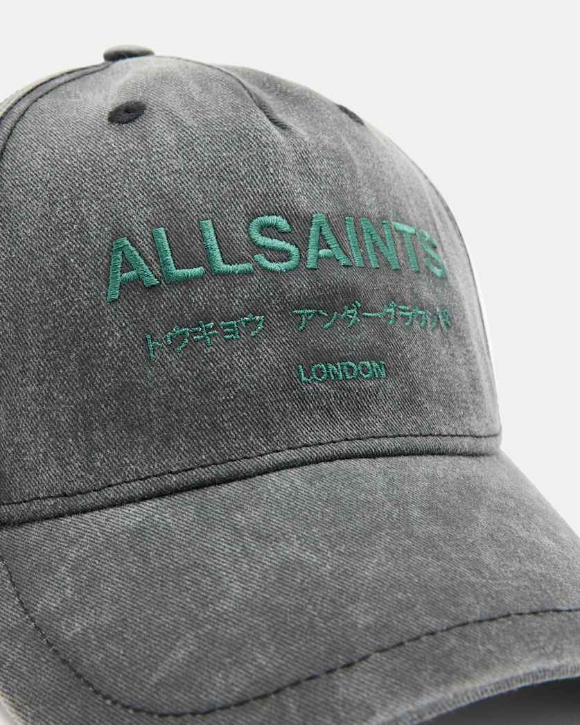 Underground Logo Print Baseball Cap