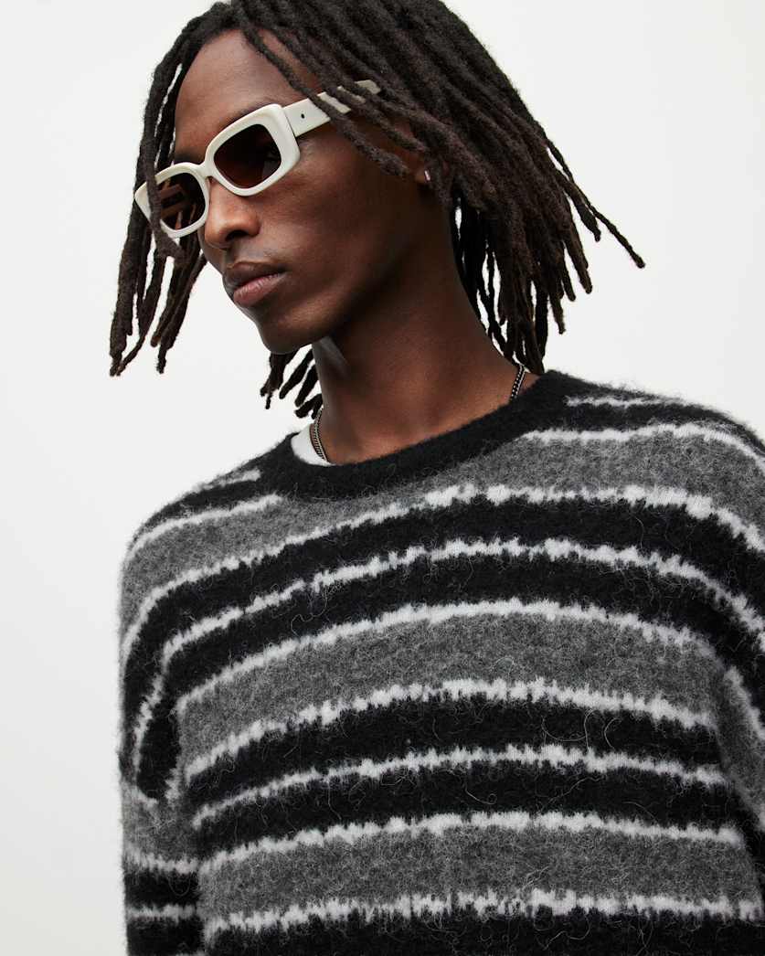Oskar Striped Crew Jumper