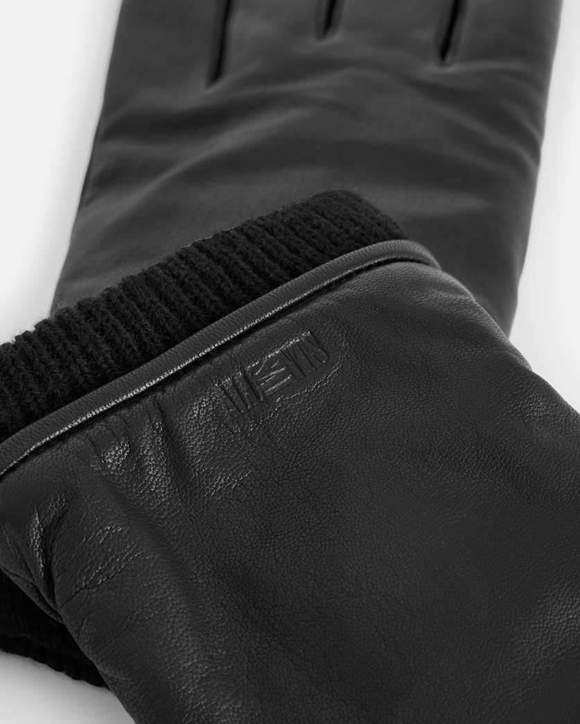 Blaine Leather Puffer Gloves