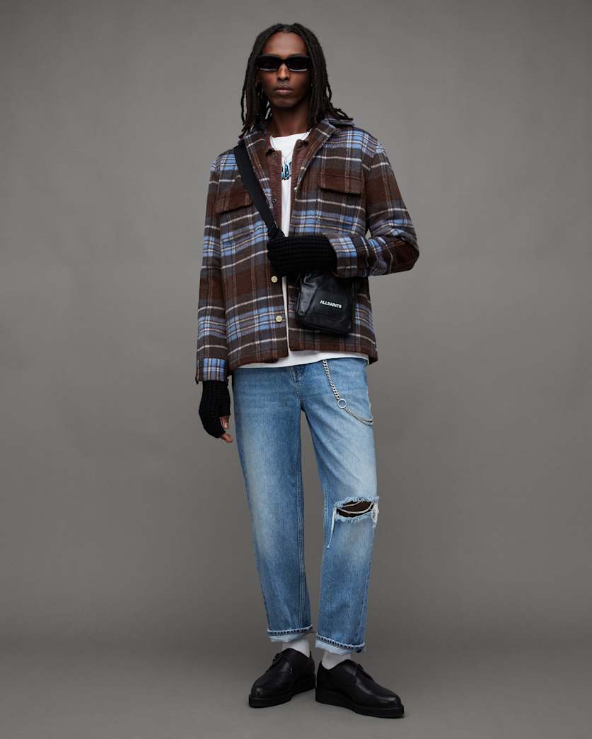 Triton Recycled Checked Overshirt