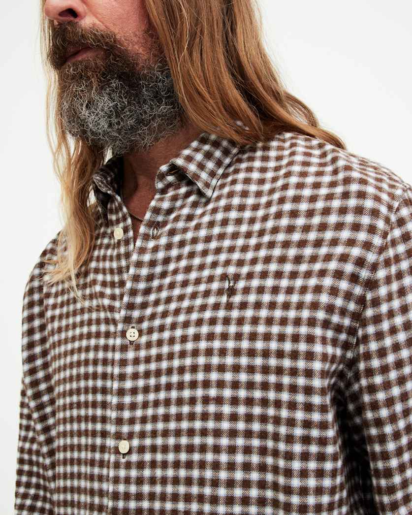 Wayanda Checked Relaxed Fit Shirt