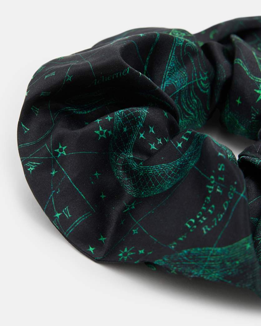 Zig Oversized Silk Blend Scrunchie