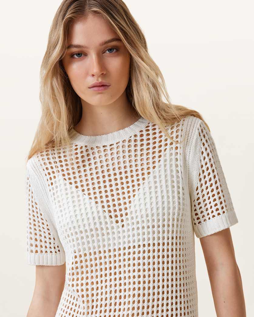 Paloma Open-Knit T-Shirt