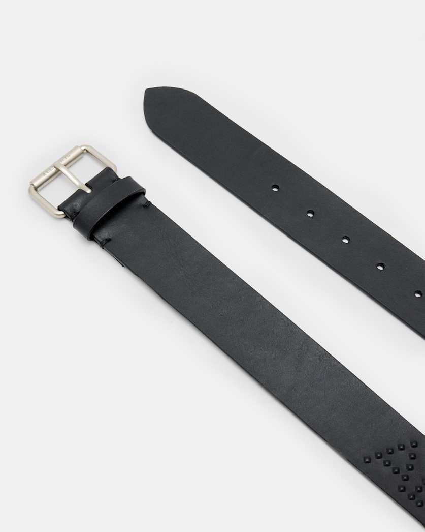 AS Rocks Studded Leather Belt
