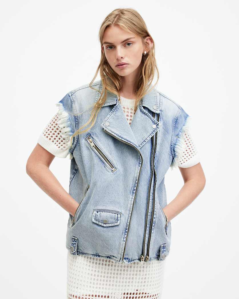 Ripley Oversized Denim Waistcoat