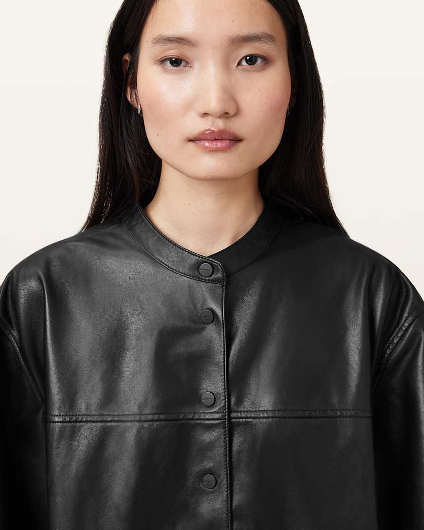 Jenna Lea Leather Shirt