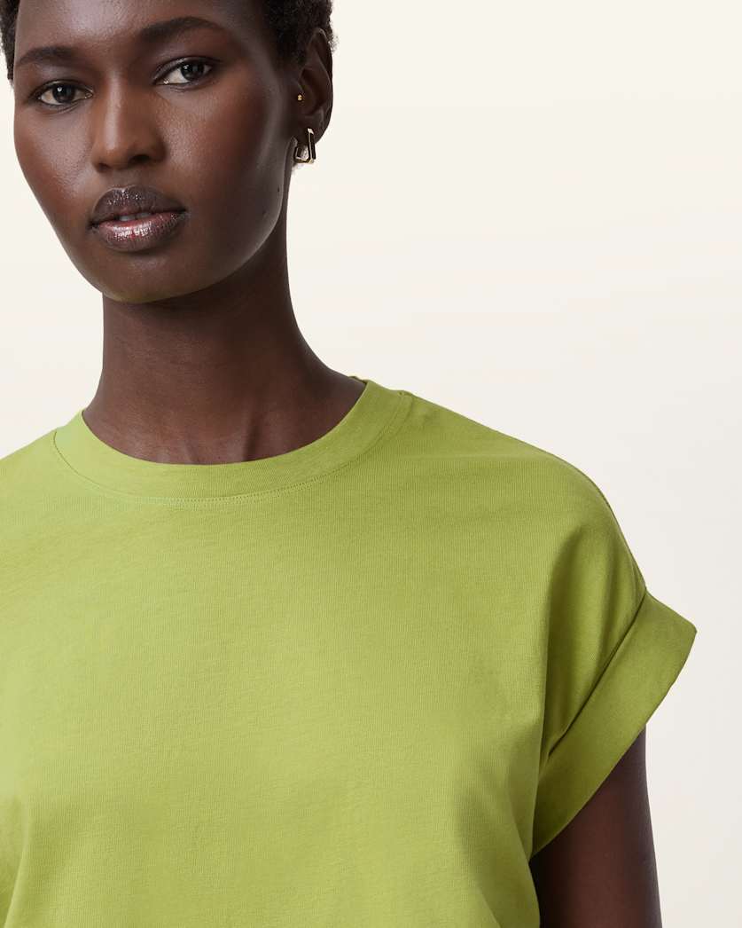 Mira Cropped Drawcord T-Shirt