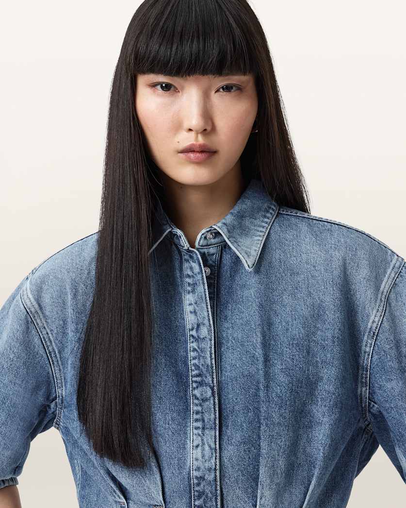 Nancy Slim Fit Denim Shirt