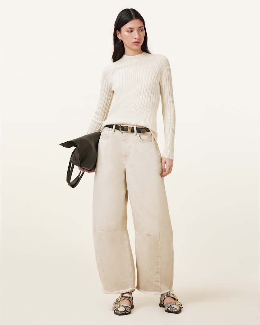 Maya Ribbed Cashmere Jumper