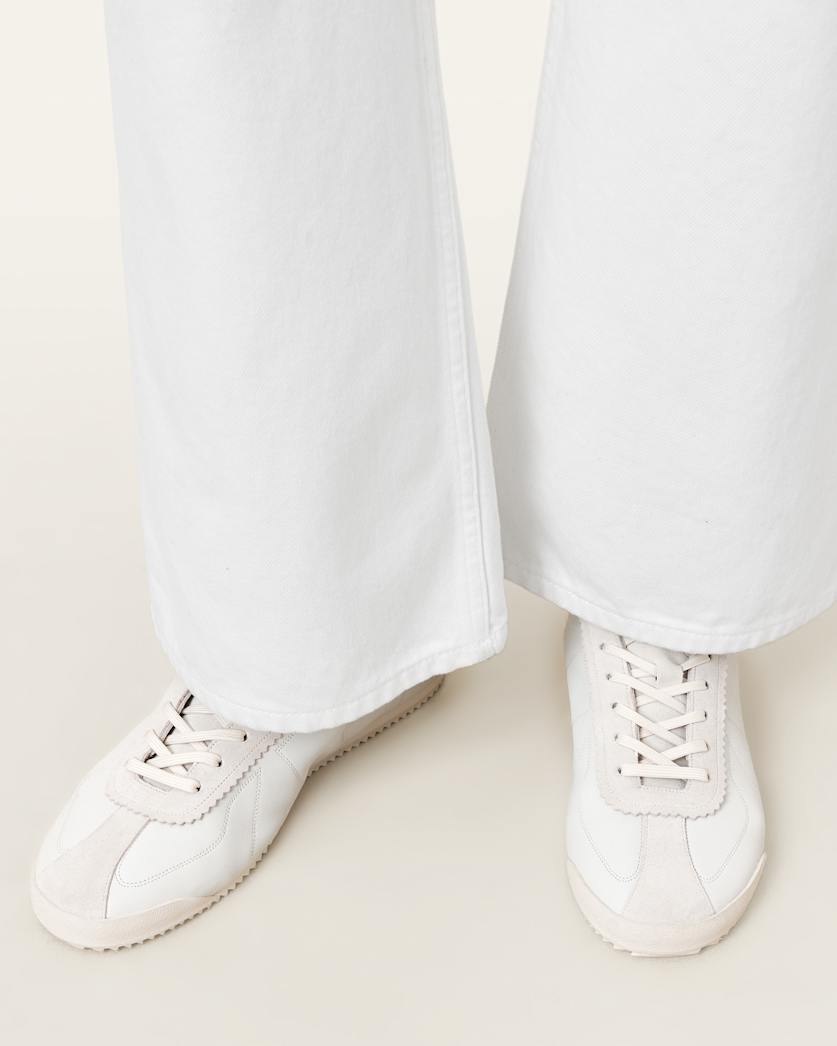 Kenny Low Top Suede Trainers