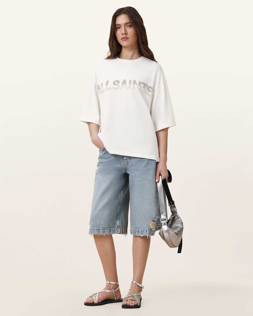 Amelie Pearl Oversized T-shirt