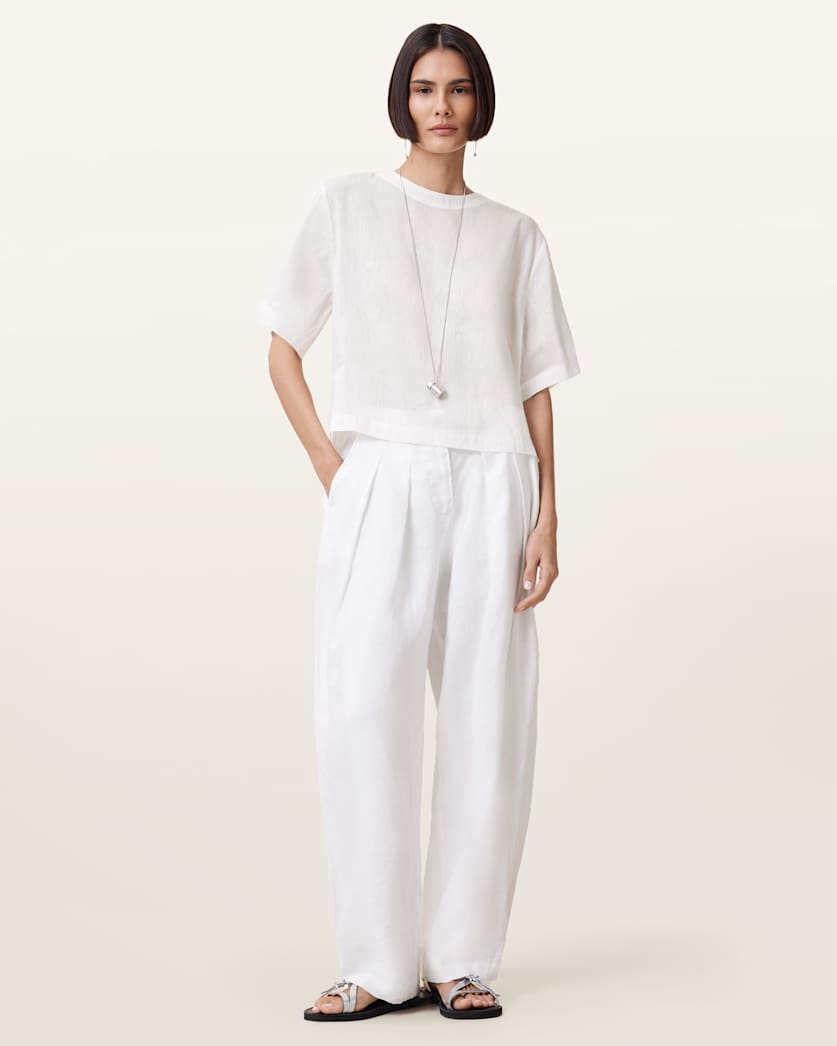 Lottie Linen T-Shirt
