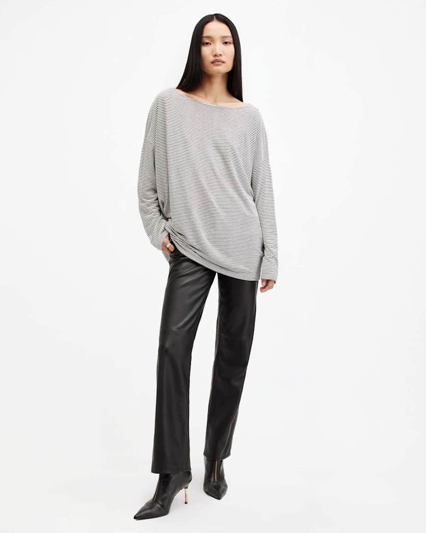 Rita Oversized Stripe T-Shirt