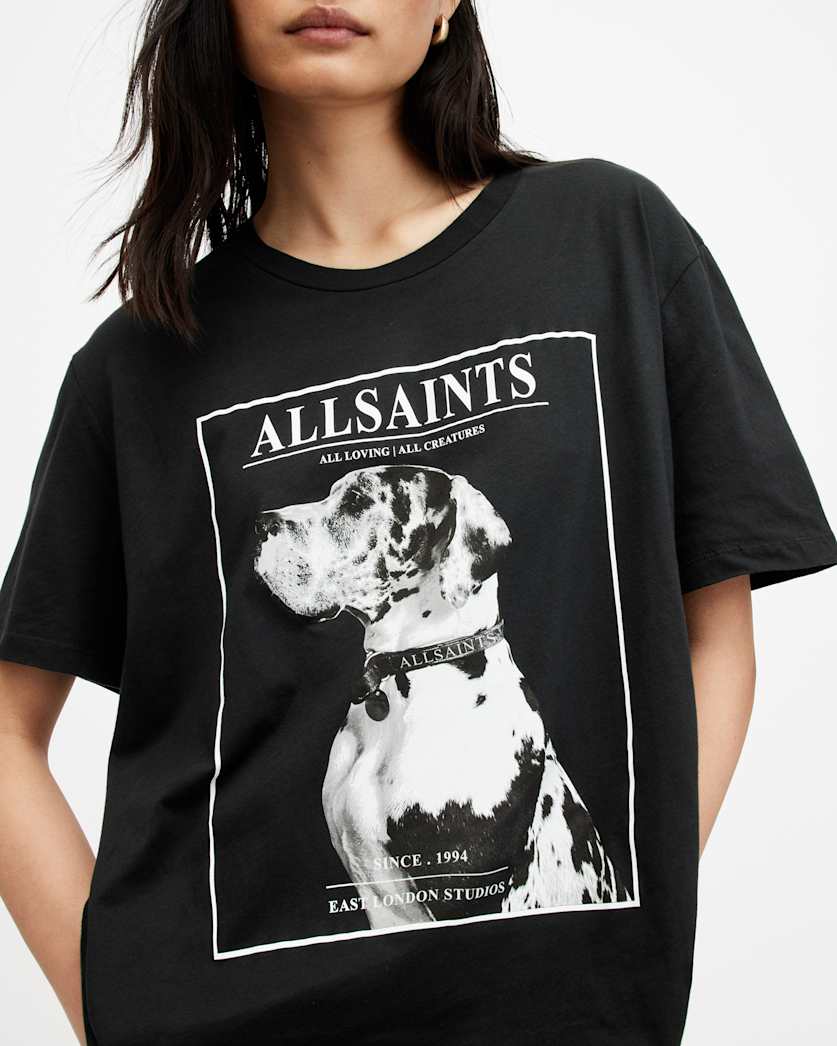 Storm Boyfriend Dog Artwork T-Shirt