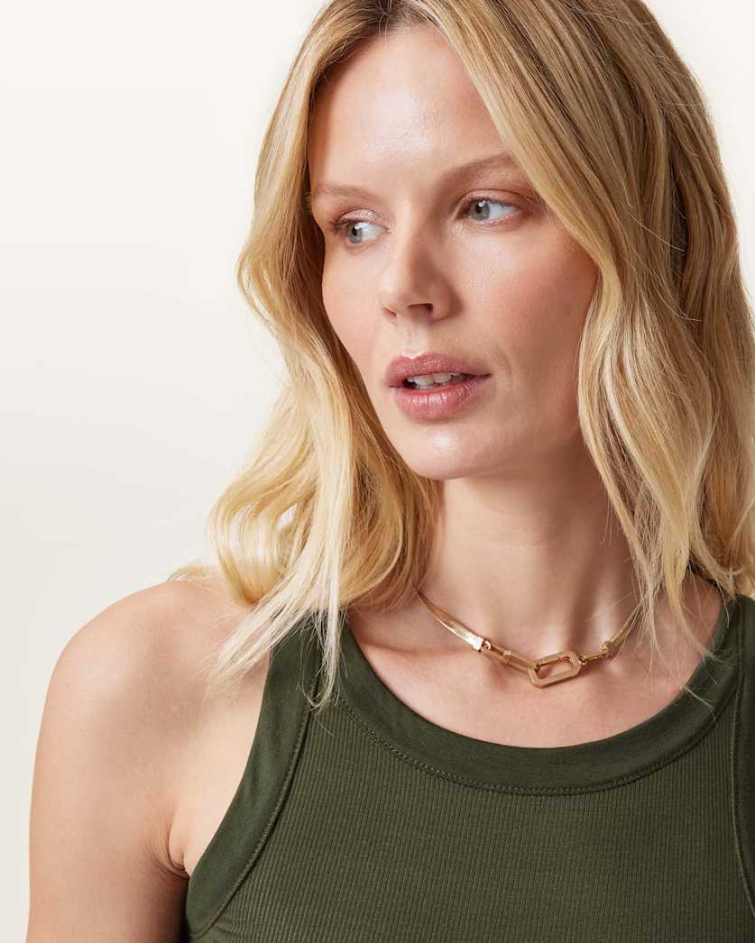 Rina Crew Neck Sleeveless Tank Top