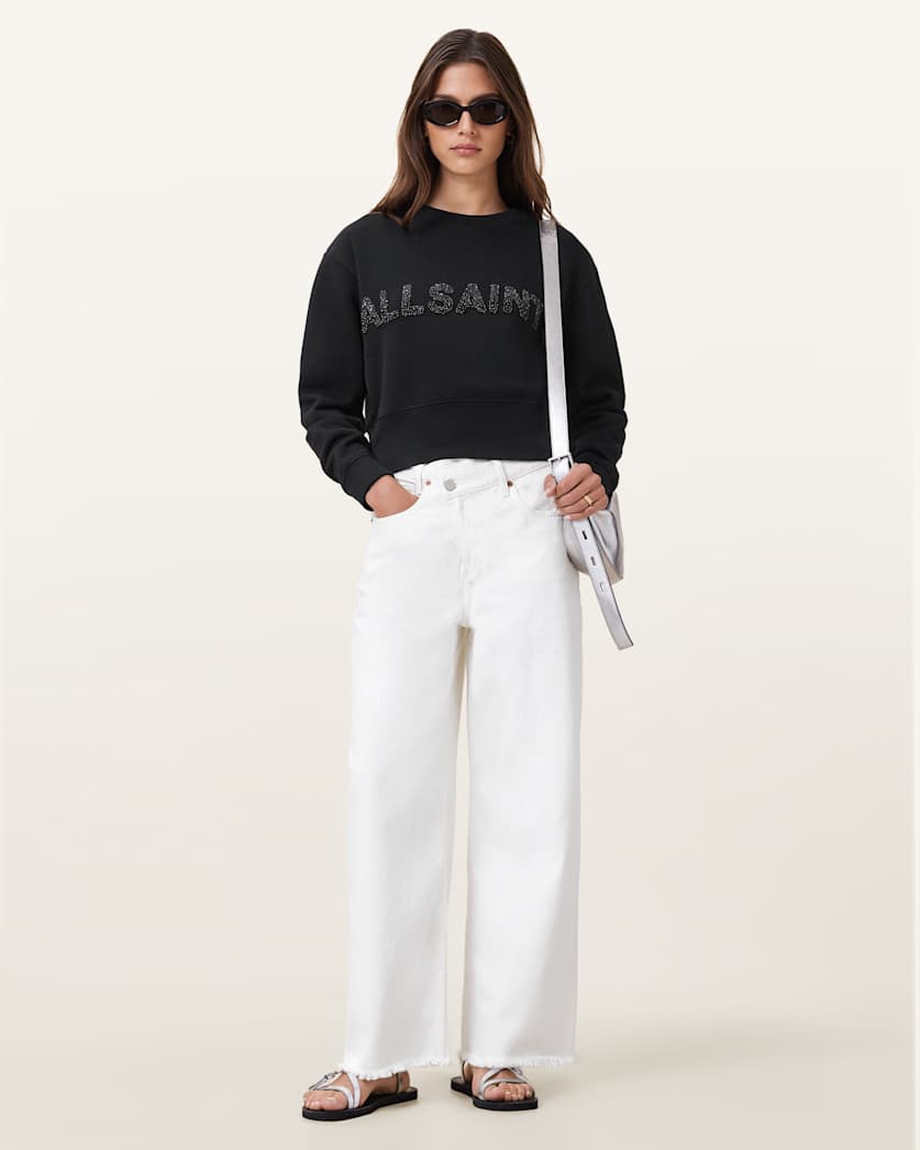 Pearl Separo Sequin Sweatshirt