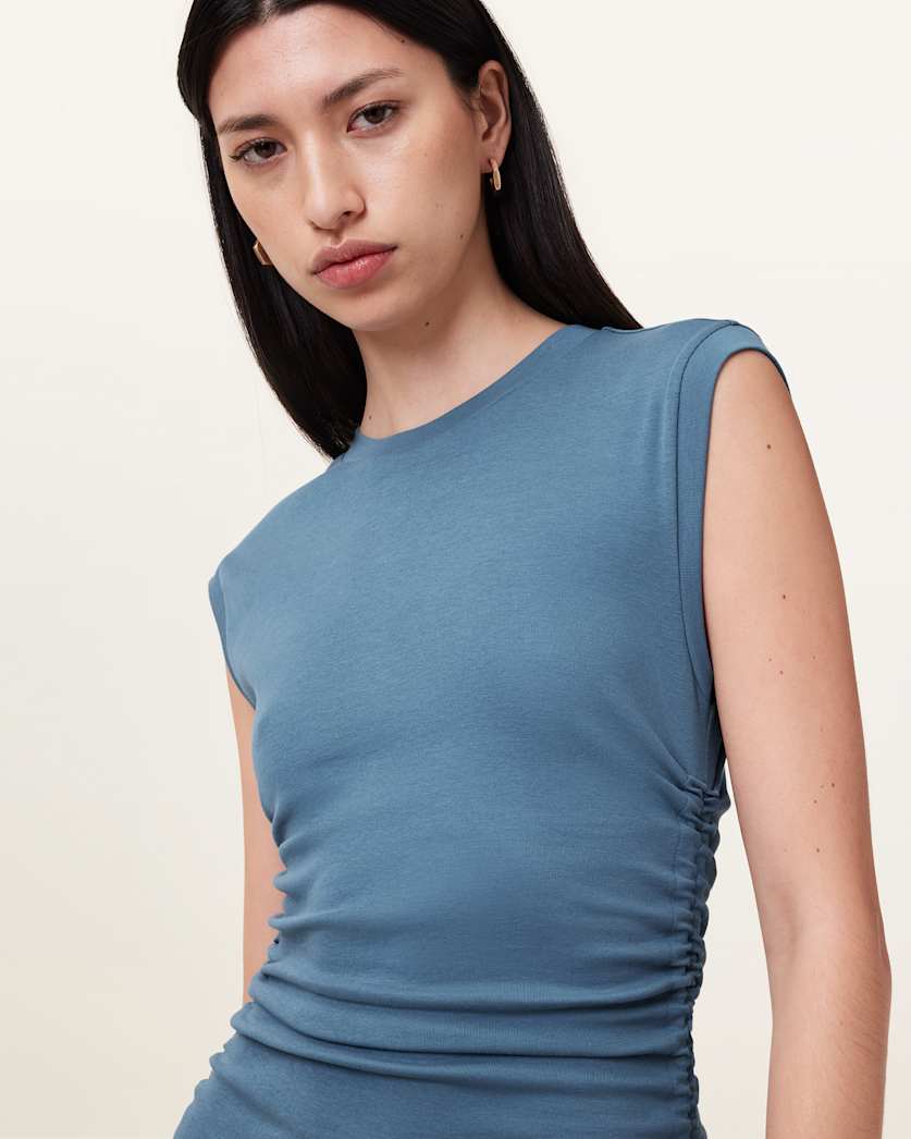 Sonny Drawcord Side Mini Dress