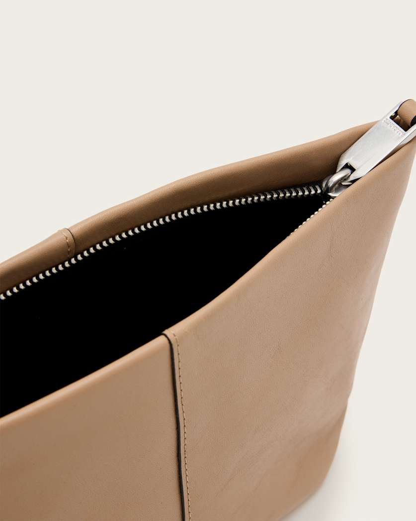 Hex Leather Pouch
