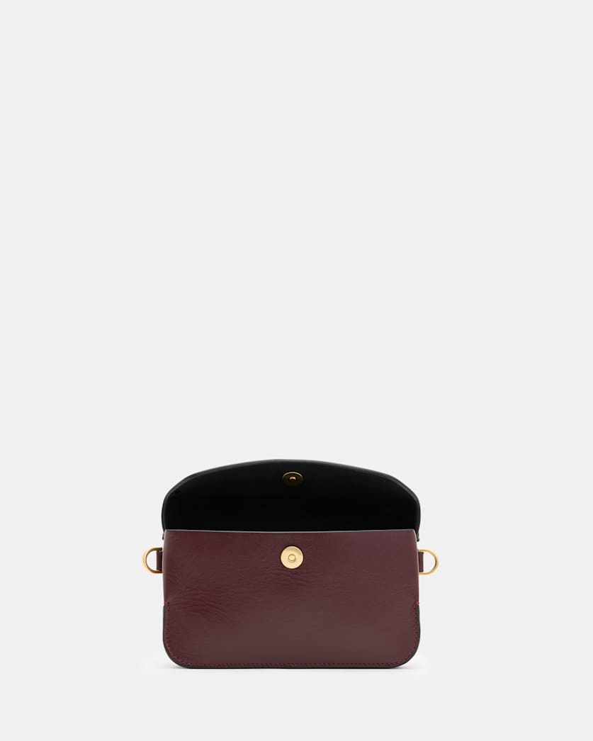 Zoe Adjustable Leather Crossbody Bag